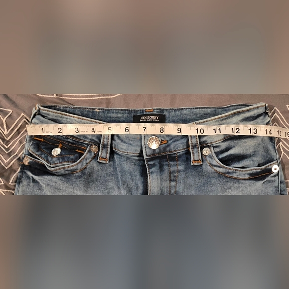 True Religion Jennie Curvy Midrise Super Skinny Jeans Size 28 - Picture 6 of 10